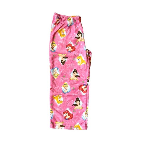 Disney Princess 2PC Sleepwear Set Girls PINK PJs Forever Princess Pajama Set 4 - Picture 4 of 5